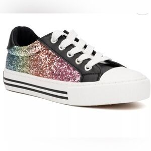 Olivia Miller Girl Sz 13 Glitter Sneakers